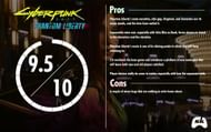 Rating Cyberpunk 2077 Phantom Liberty (Image via Sportskeeda)